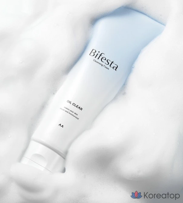 Очищающая пенка-масло Bifesta, прозрачная, 1 шт., 130 г