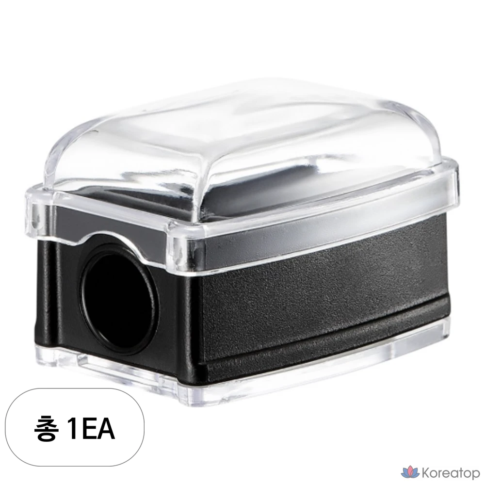 Точилка для карандашей Missha Easy, 1 шт., черная.