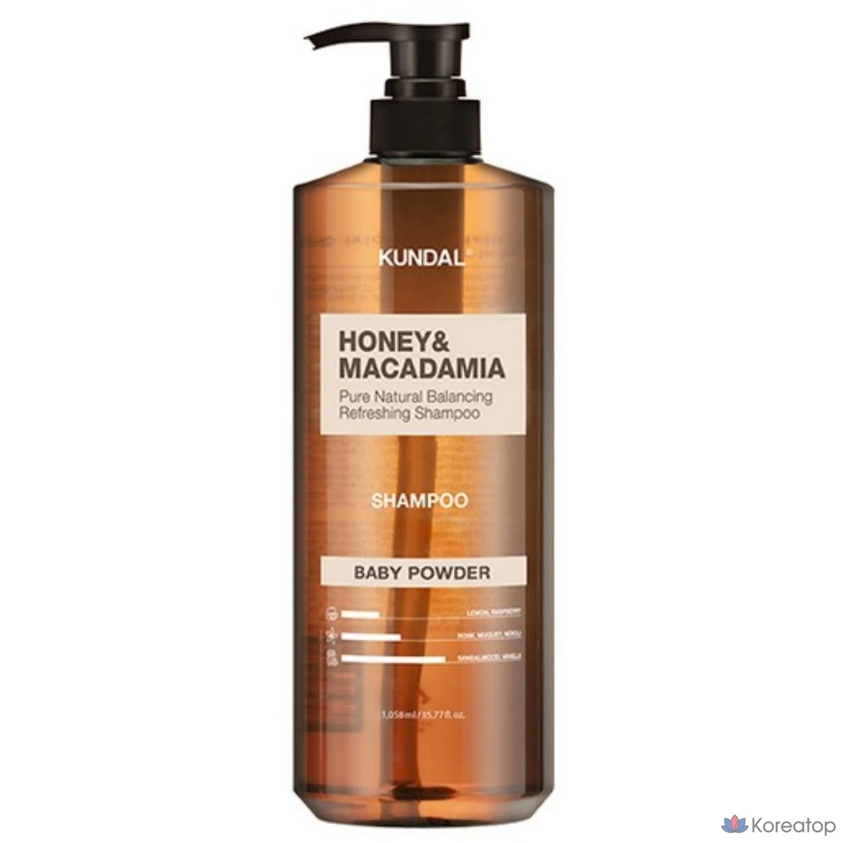 Kundal Honey & Macadamia Nature Шампунь Блан, 1,058 л, 1 шт.