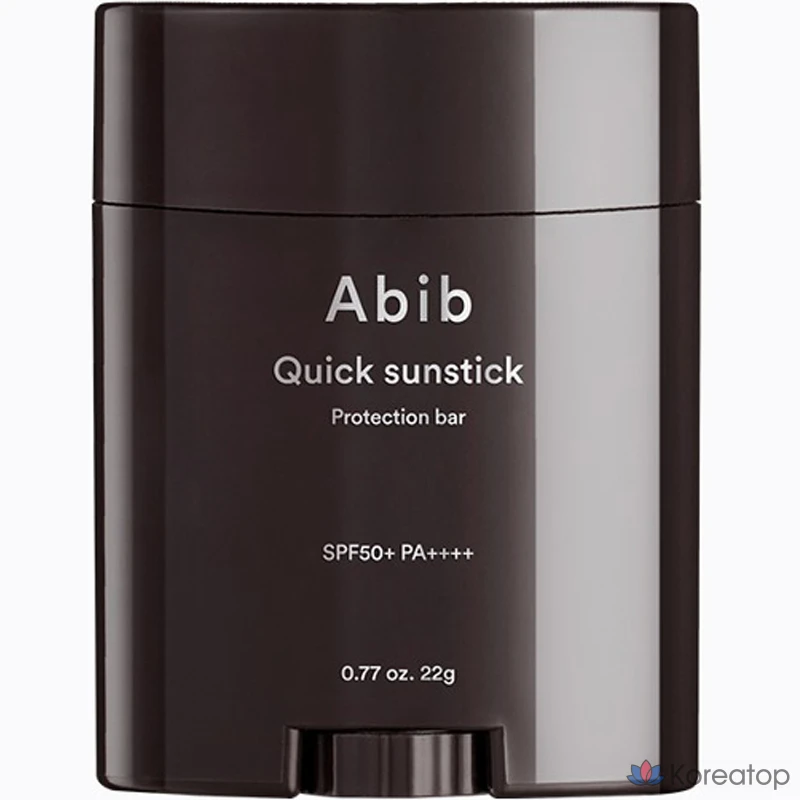 Солнцезащитный стик Abib Quick Sun Stick Protection Bar SPF50+ PA++++, 22 г, 1 шт.
