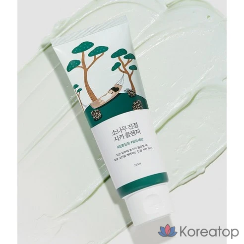 Очищающее средство для лица Round Lab Pine Calming Cica