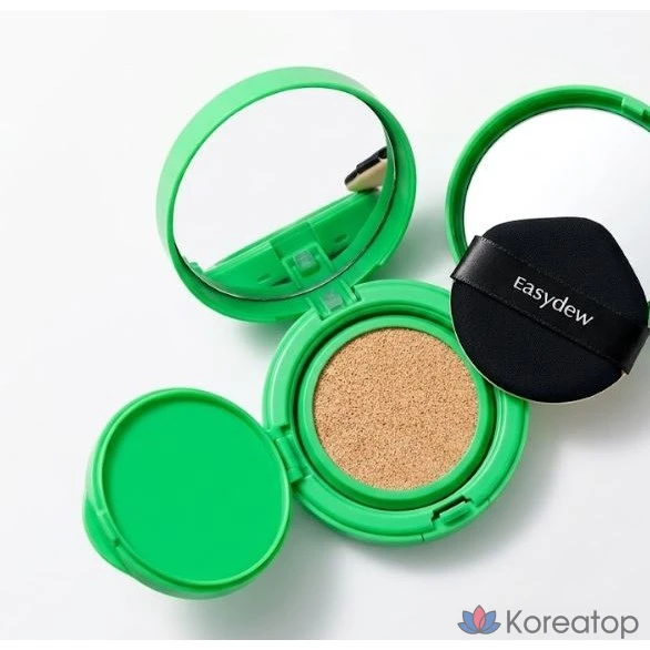 Кушон Easydew Melavitoning Ampoule Cushion SPF50+ PA+++, оттенок 23 Beige, 15 г, 1 шт.