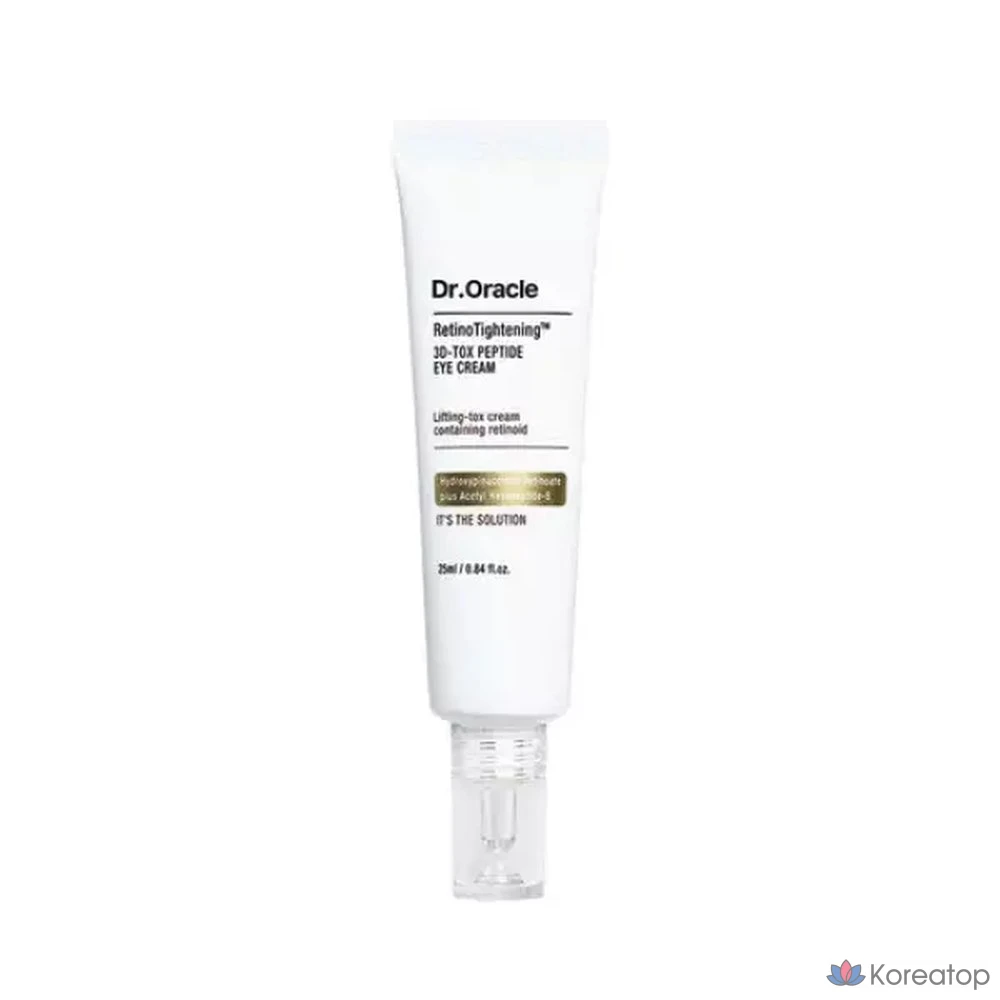 Крем для глаз Dr.Oracle Retino Tightening 3D Tox Peptide, 25 мл, 1 шт.