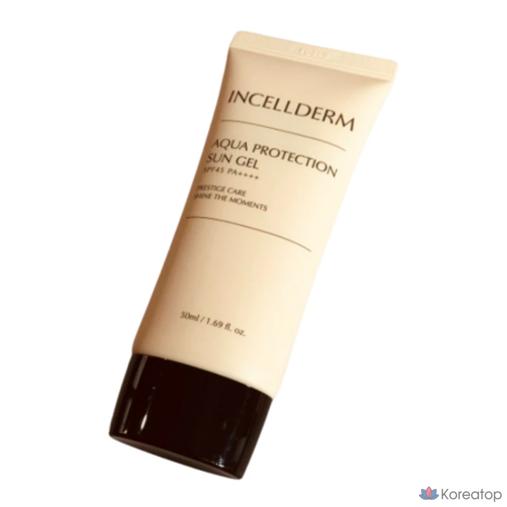 Солнцезащитный крем-гель Incellderm Aqua Protection Sun Gel SPF 50+ PA++++, 50 мл, 1 шт.