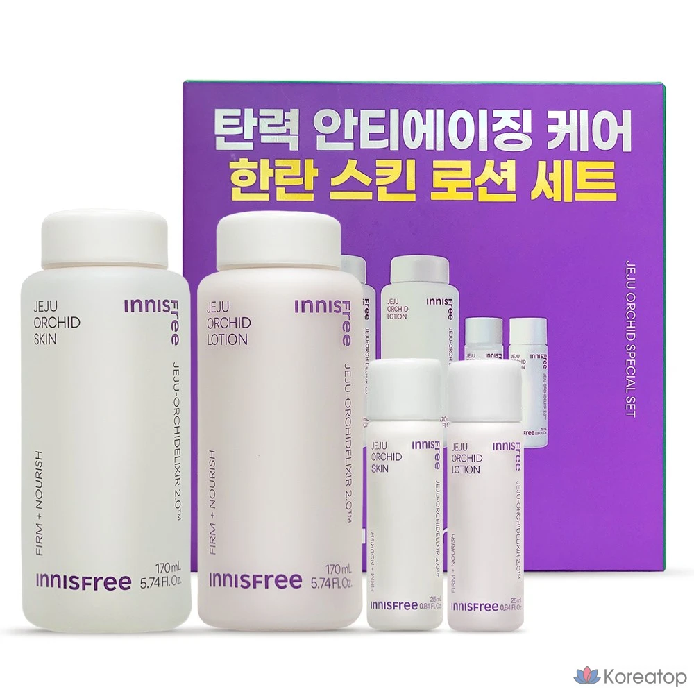 Набор из 2 лосьонов для лица Innisfree Hanran, 170 мл + 170 мл, 1 шт.