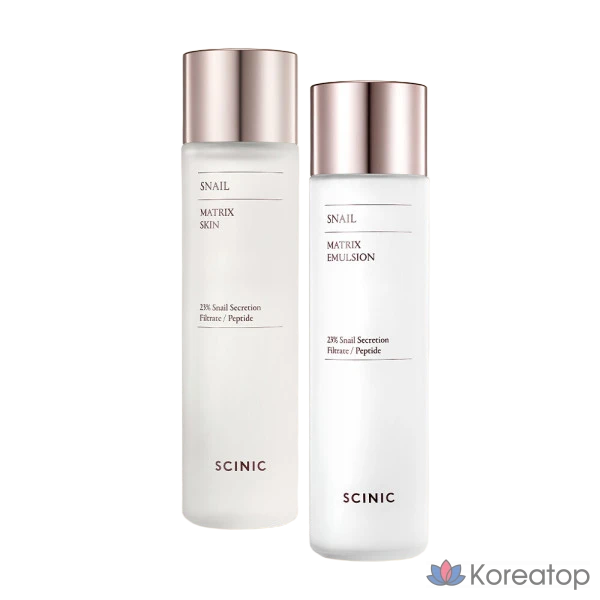 Scinic Snail Matrix Skin + Lotion