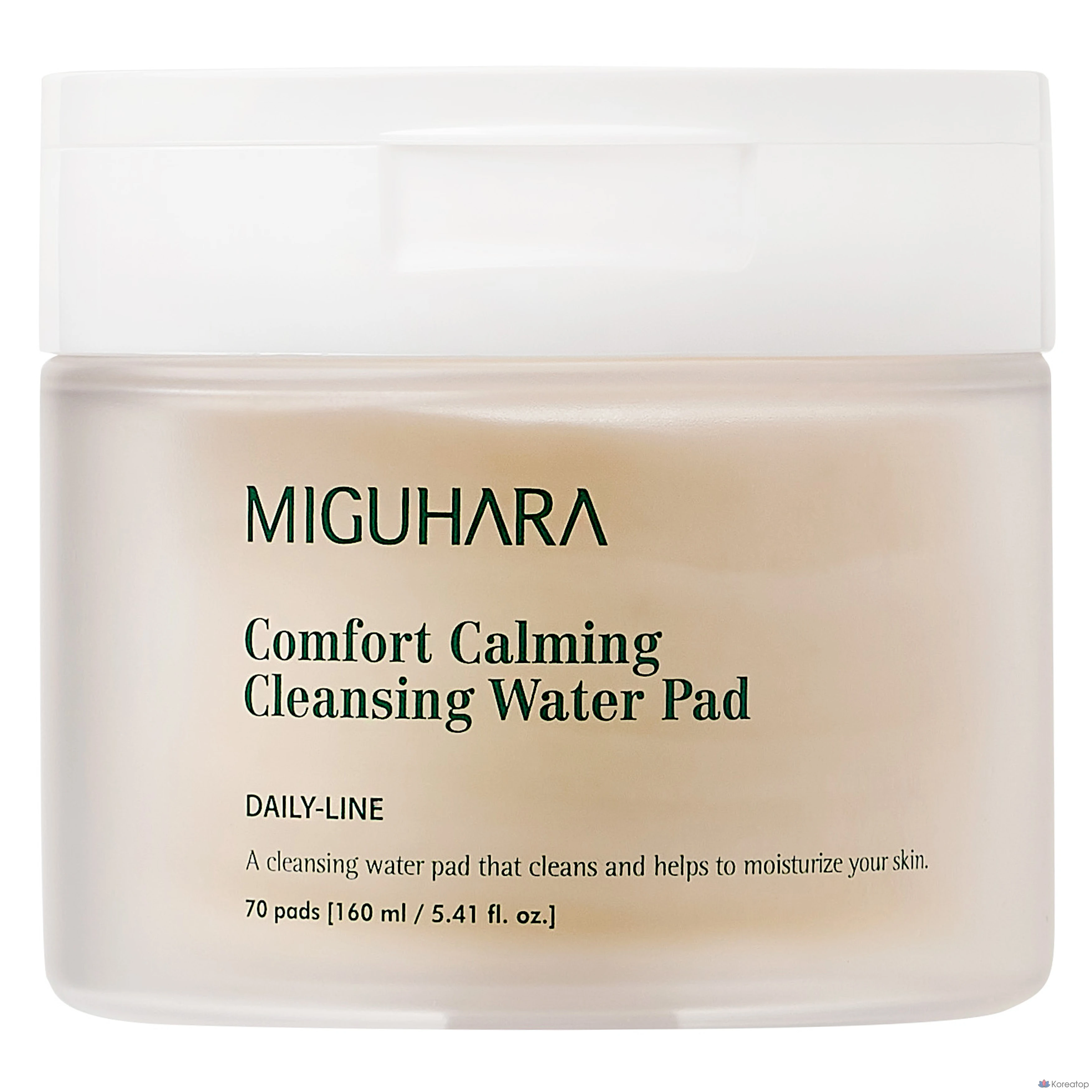 Очищающие увлажняющие подушечки Miguhara Comfort Calming, 1 шт., 70 штук.