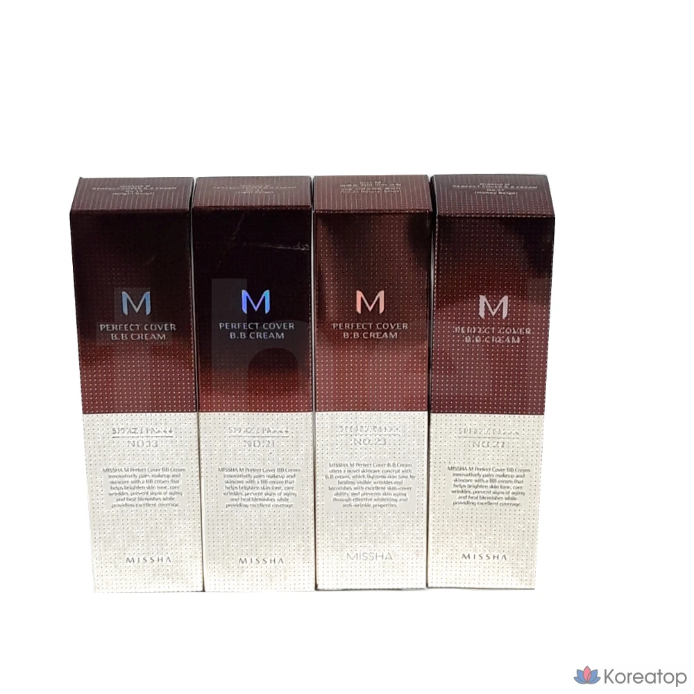 BB-крем Missha M Perfect Cover 50 мл (SPF42), 50 мл, 1 шт.