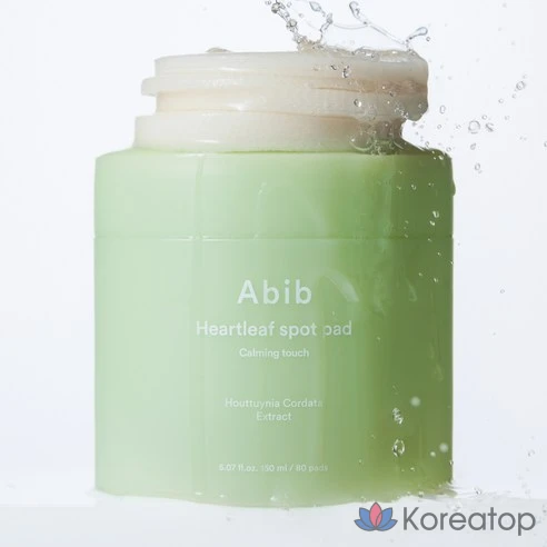 Abib Heartleaf Spot Pad Calming Touch успокаивающие тонер пэды для лица + Набор для заправки 150 мл x