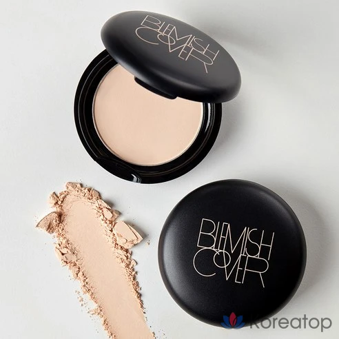 Тональный крем Hanskin Blemish Cover Blur Pact, светлый