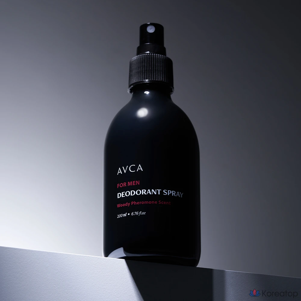 Дезодорант-спрей AVCA для мужчин с ароматом древесных феромонов, 200 мл, 1 шт.