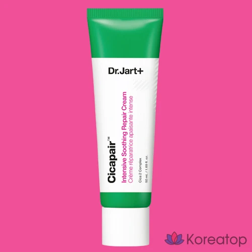 Крем для лица Dr. Jart+ Cicapair Intensive Soothing Repair Cream, 50 мл + 15 мл x 2 шт, 2 шт., фото 2