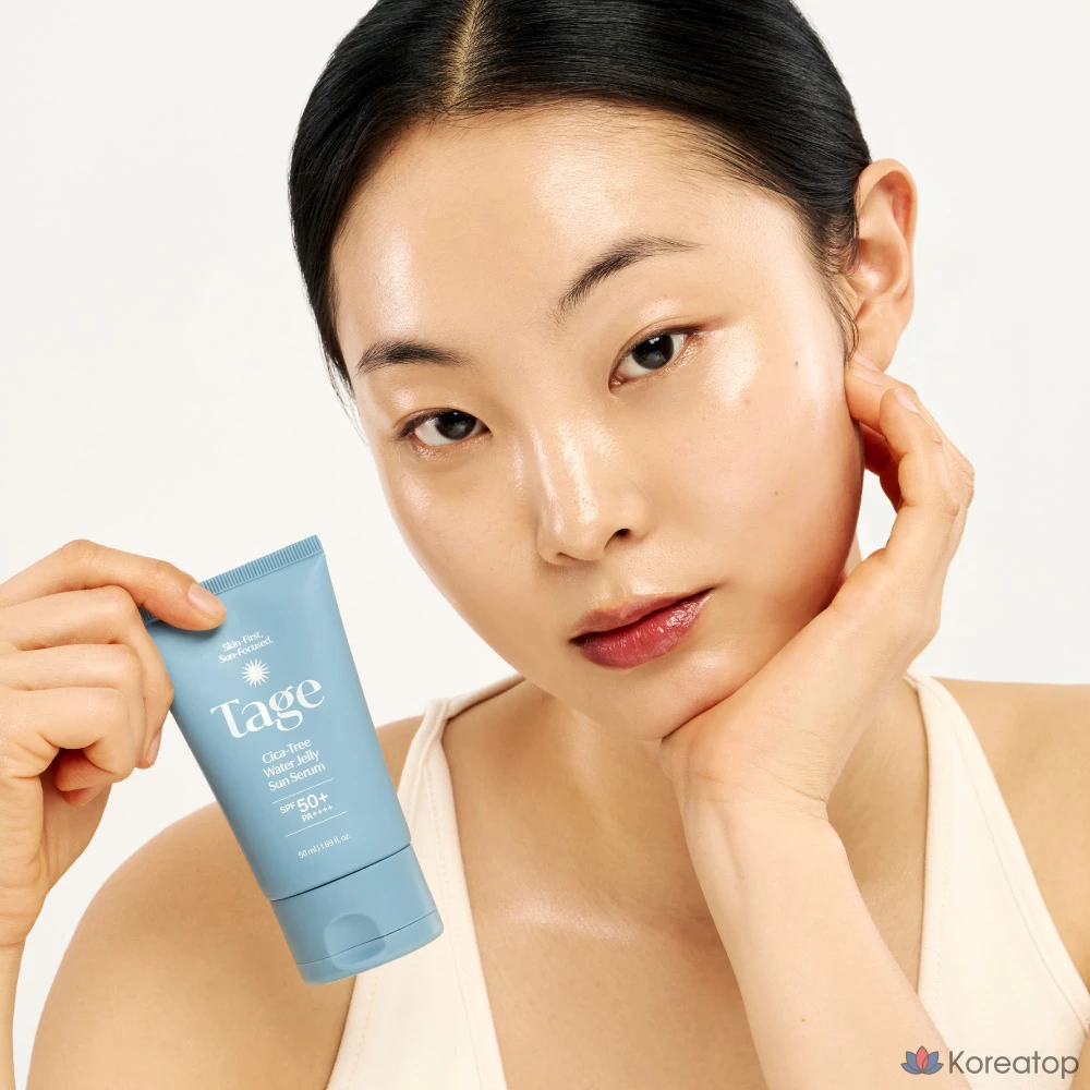 Солнцезащитный крем Benton [Tage] Tage Cicatree Water Jelly Sun Serum SPF50+ PA++++, 50 мл, 1 шт.