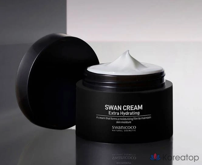 Увлажняющий крем Swanicoco Hydrating Swan Cream Black, 50 мл, 1 шт.
