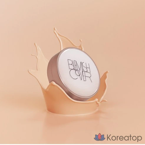 Тональный крем-кушон Hanskin Semi-Matte Blemish Cover Conceal