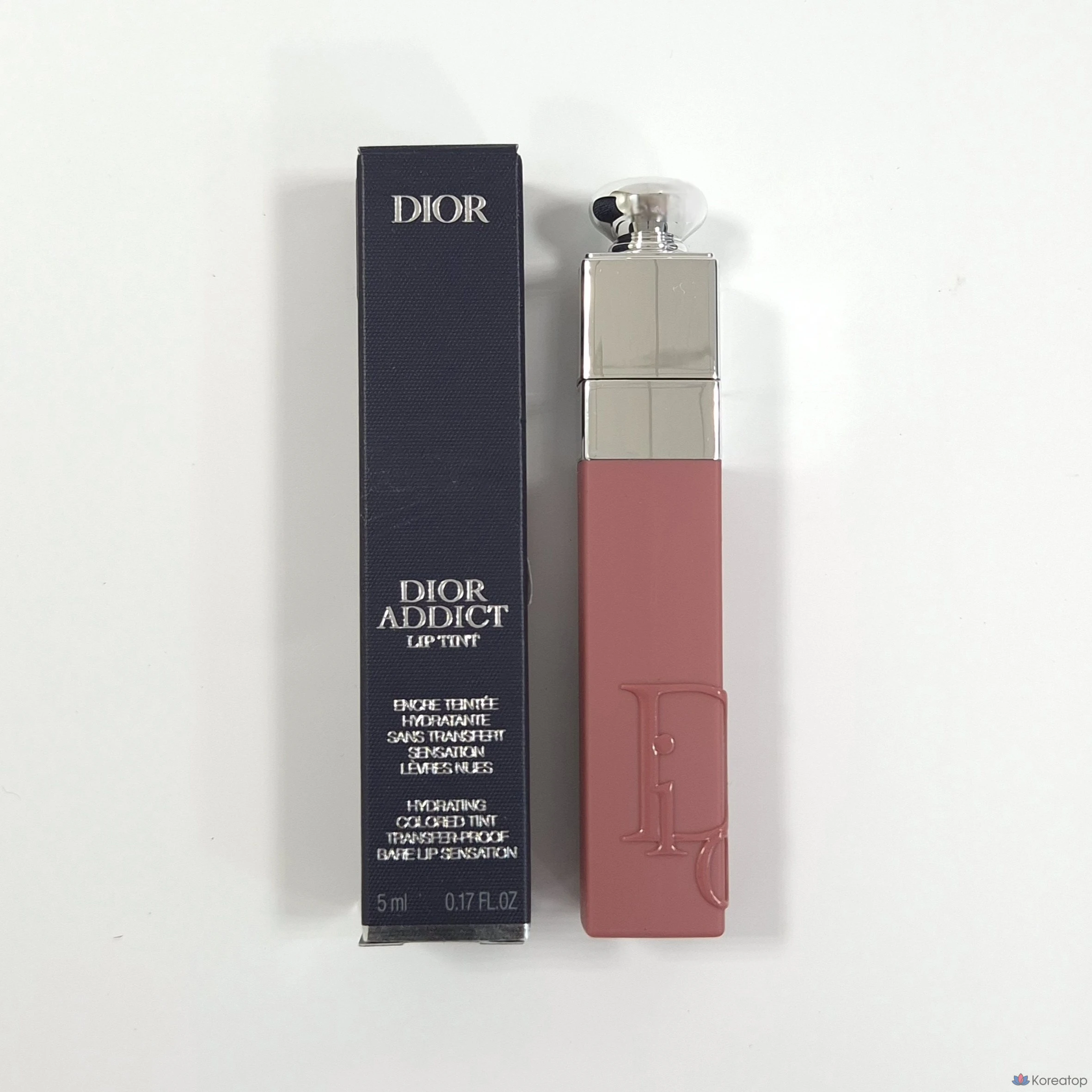 Тинт для губ Dior Addict Lip Tint, оттенок 351 Natural Nude, 5 мл, 1 шт.