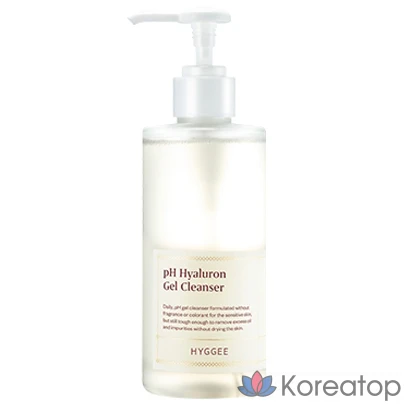 Гель-очиститель HYGGEE с мягкой кислотностью и гиалуроновой кислотой, 200 мл, 1 шт.