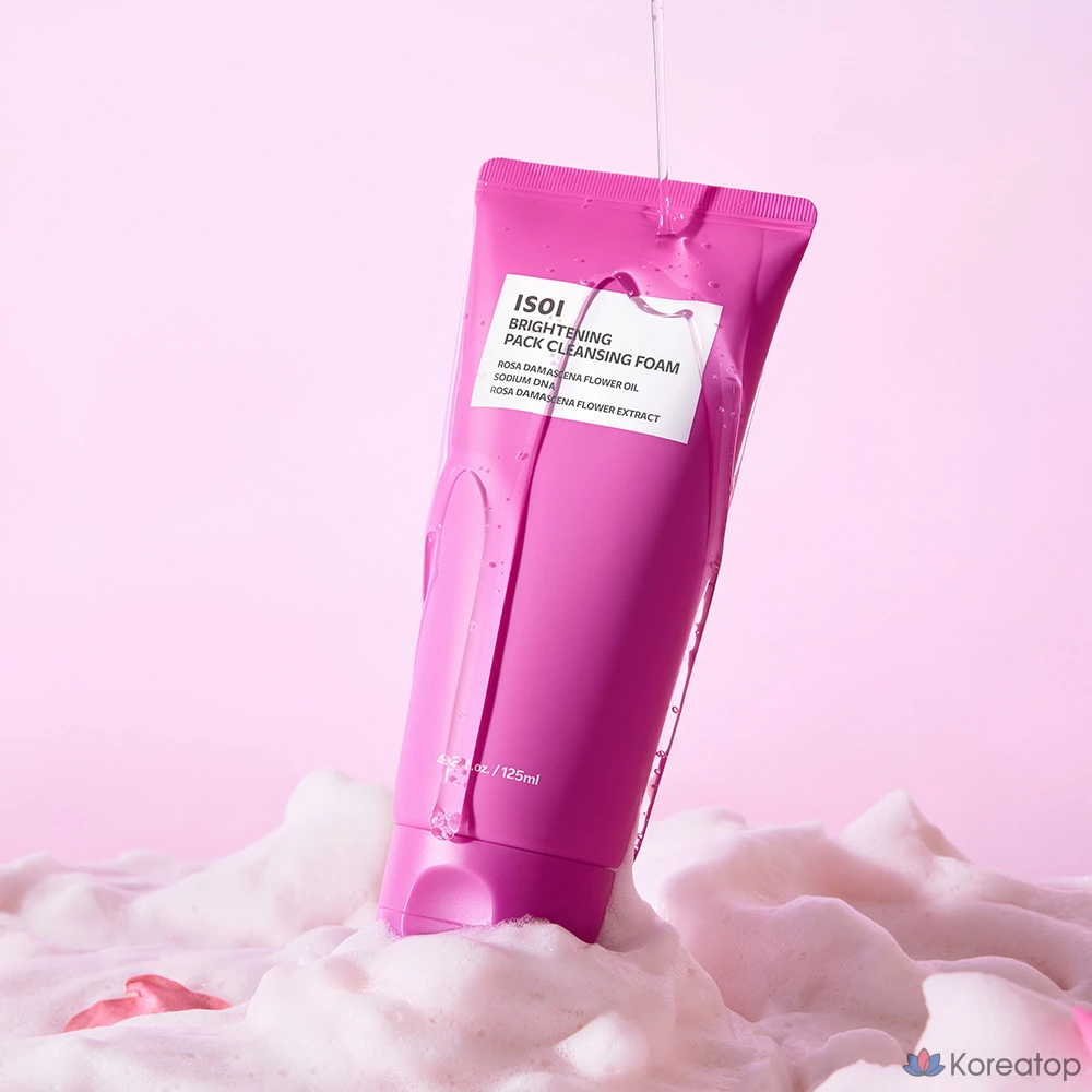 Очищающая пенка для лица Isoi Brightening Pack, 1 шт., 125 мл