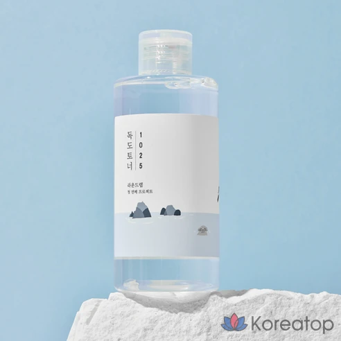 Тонер с морской водой увлажняющий, с эффектом обновления кожи Round Wrap 1025 Dokdo, 200 мл