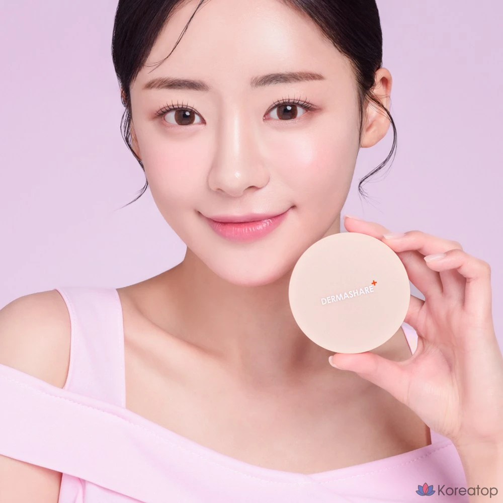 Dermashare Propolis 25% Longwear Serum Cover Moisturizing Soothing Radiance Water Glow Cushion Pact Foundation Refill 15g, 1ea, No. 23 Natural Refill