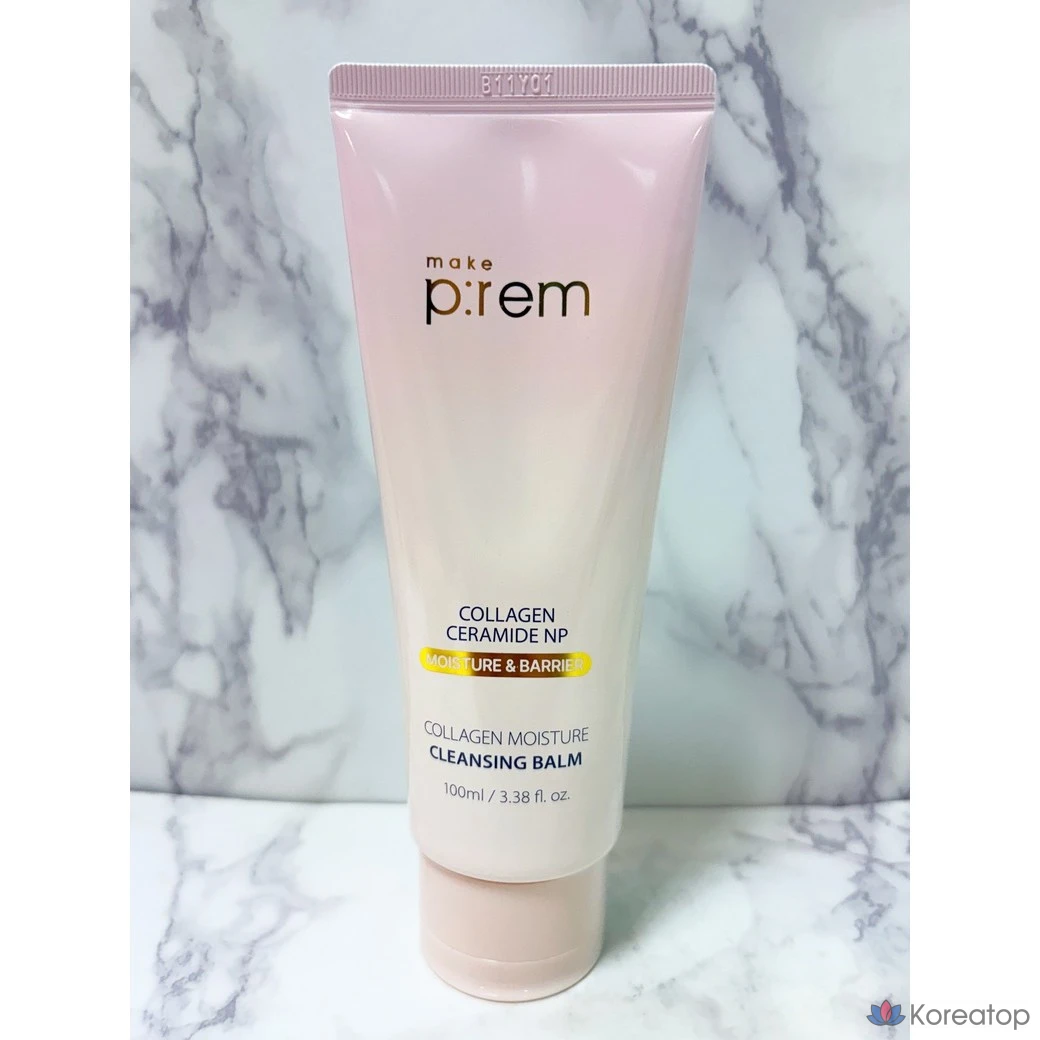 Очищающий бальзам MAKE P:REM Collagen Moisture Cleansing Balm, 100 мл, 1 шт., фото 2