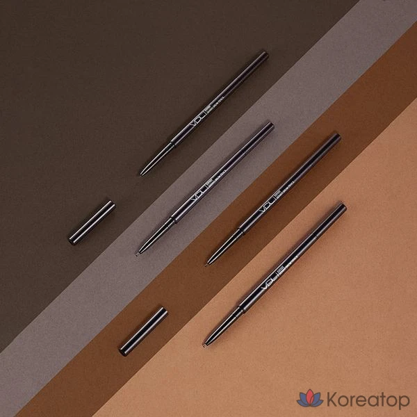 Карандаш для бровей VDL Expert Skinny Brow Pencil 0.05 г, коричневый 03, 1 шт.