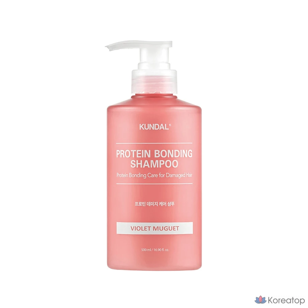 Kundal Protein Damage Care Шампунь с ароматом фиалки, 500 мл, 1 шт.