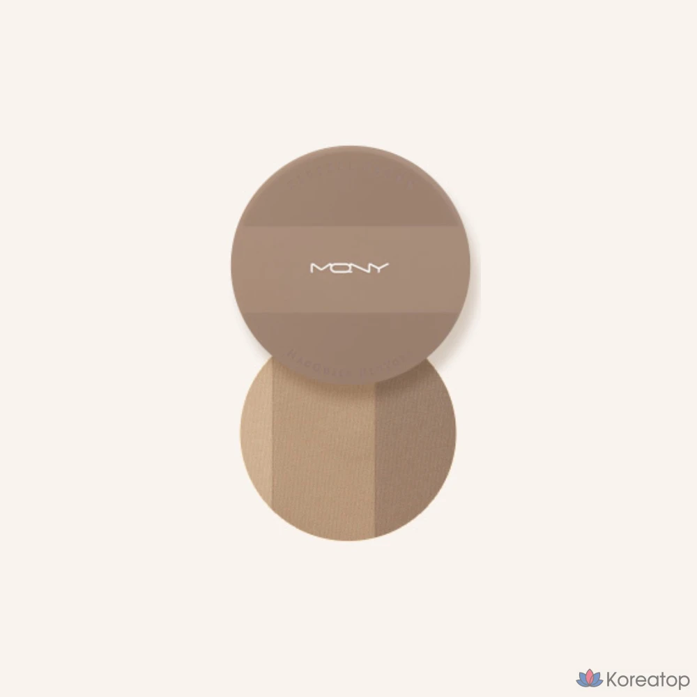 Тени для век Mqny New York Fake Up 3-Color Shading, 9 г, нейтрально-коричневый, 1 шт.