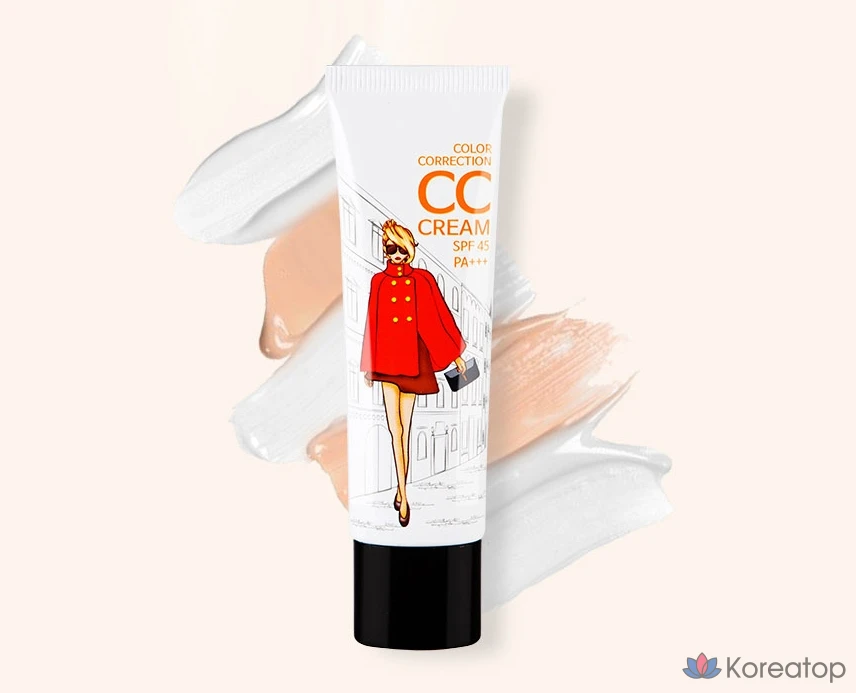 Крем CC Cream L'OCEAN Color Collection, SPF45 PA+++, 30 г, 1 шт.