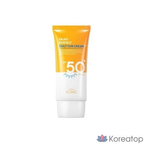 Солнцезащитный крем Scinic Enjoy Daily Sunscreen SPF50+ PA++++, 1 шт., 50 мл