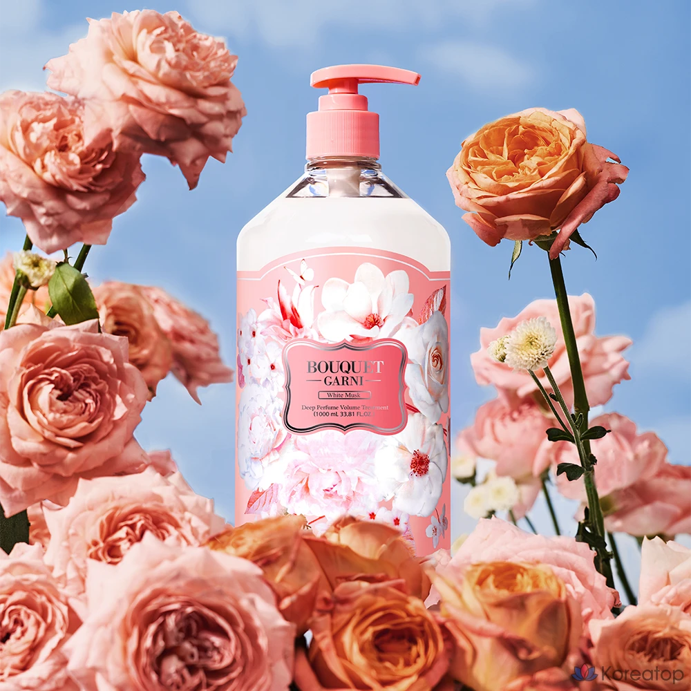 Bouquet Garni Deep Perfume Volume Treatment White Musk, 1 флакон, 1 л
