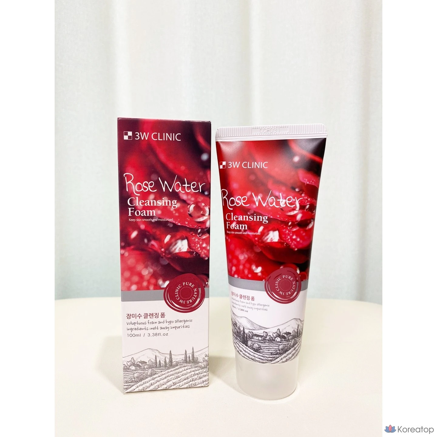 Очищающая пенка 3W Clinic Cleansing Foam, 100 мл, 1 шт.