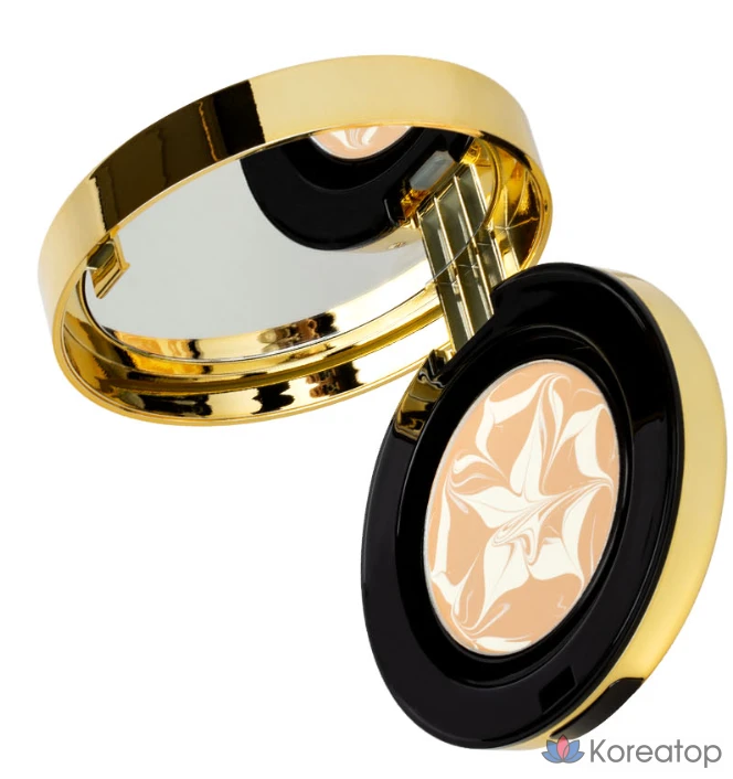 Тональный кушон VT Cosmetics Essence Skin Gold Glow Foundation Pact, оттенок 21 Beige, 12 г, 1 шт.