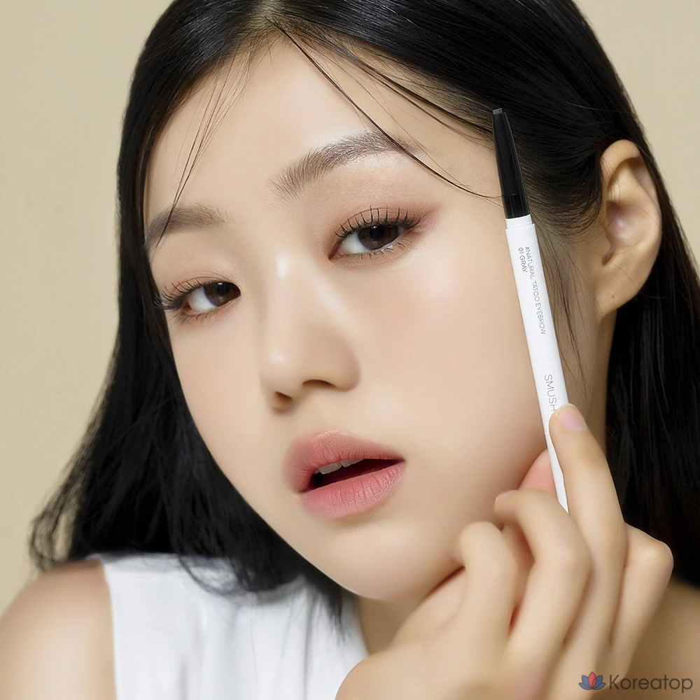 Татуаж бровей Rokkiss Smush Natural, 1 шт., серый.