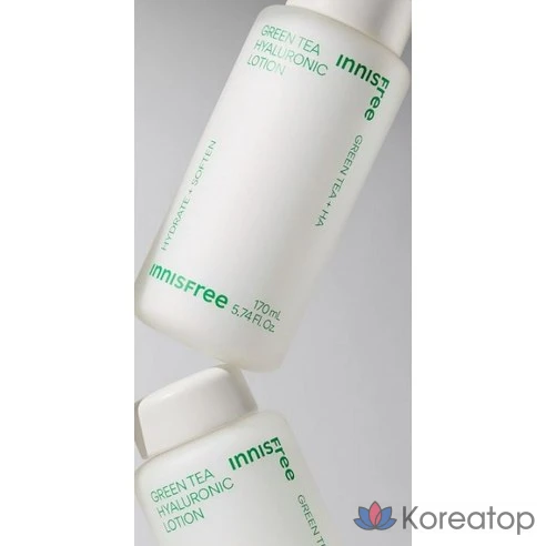 INNISFREE Увлажняющий лосьон для лица Green Tea Seed Hyaluronic Lotion, 170 мл