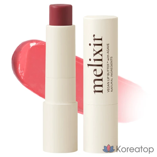 Бальзам для губ Melixir Lip Butter Balm, оттенок Dewy Rose, 3.9 г, 1 шт.