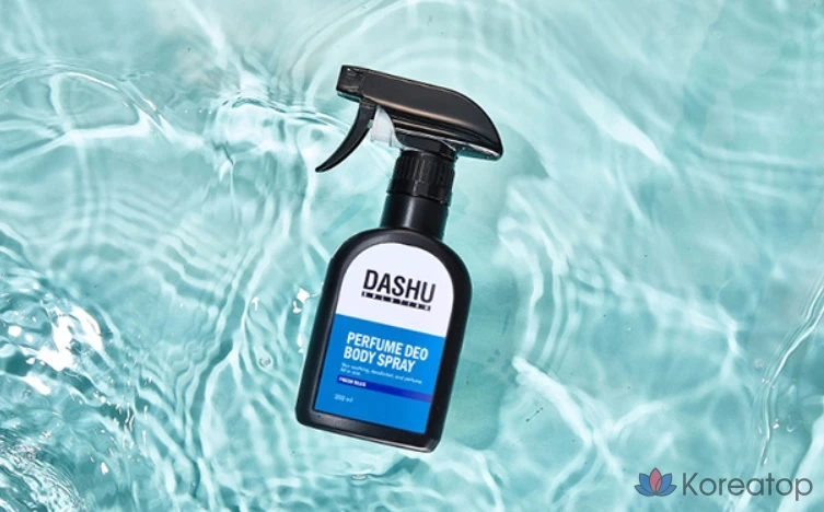 Парфюмерный дезодорант-спрей для тела DASHU Solution Fresh Blue, 200 мл, 1 шт.