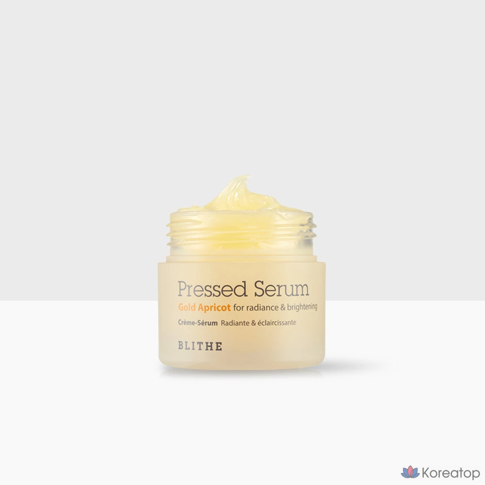Сыворотка-стик BLITHE Pressed Solid Serum Gold Apricot, 27 мл, 1 шт.