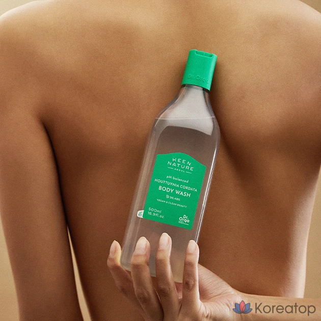 Гель для душа Dr. Orga с мягкой кислотностью и экстрактом полыни, 500 мл, 1 шт.