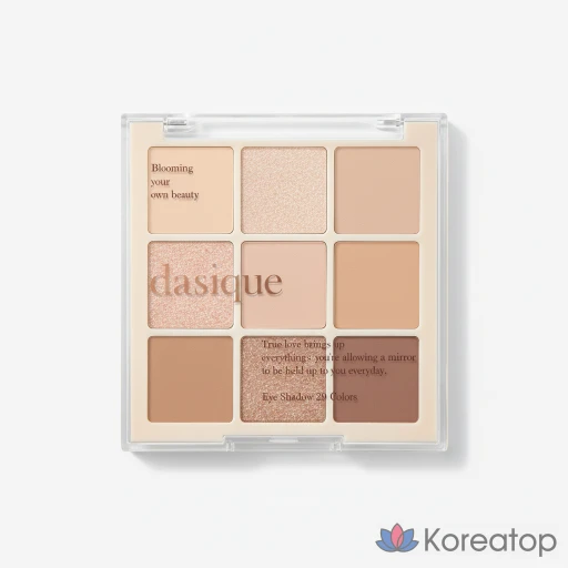Тени для век Dasique Shadow Palette, оттенок 07 MILK LATTE, 1 шт.