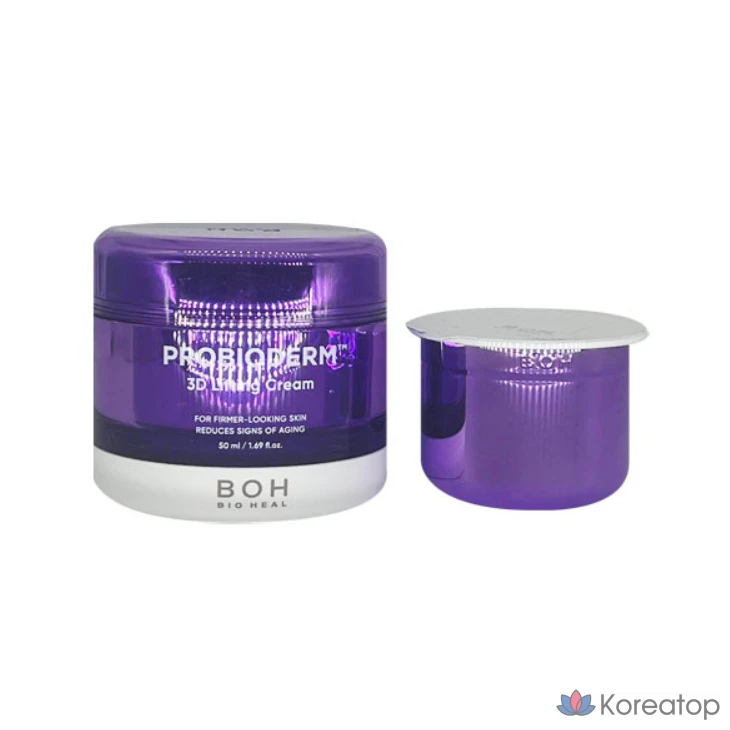 Крем для лица BIOHEAL BOH Probioderm 3D Lifting Cream [Основной продукт + Рефил], 100 мл, 1 шт.
