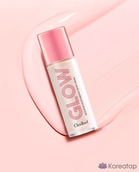 Увлажняющий крем Cledbel Water Talk Moisturizing Glow Cream 30 мл + Спрей с ароматом розы 100 мл + 2 спонжи