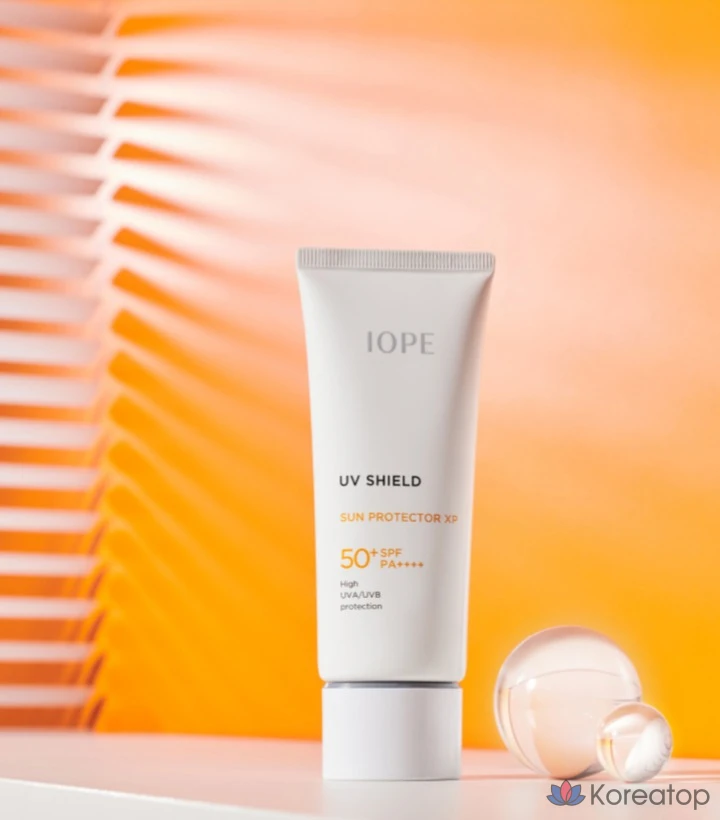 Набор для ухода IOPE UV Shield Protector XP Sun Cream SPF50+ PA++++ (60 мл x 2 шт. + 20 мл x 3 шт.), 1 шт.