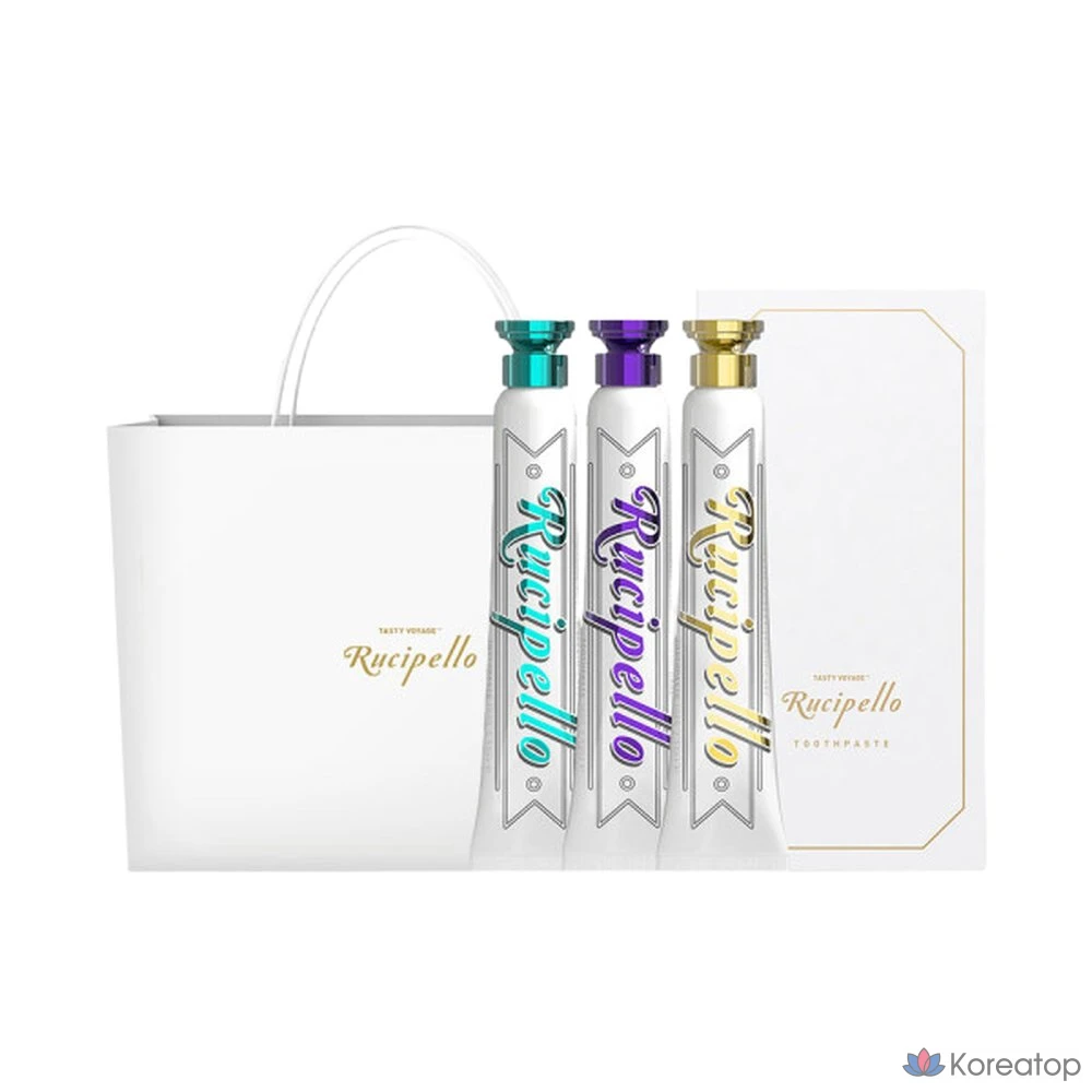 Набор для ухода Rucipello Toothpaste 3-piece Set, 1 шт.