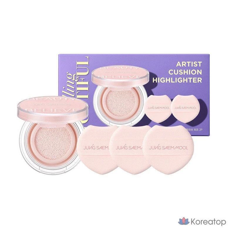 Хайлайтер Jungsaemmool Artist Cushion Highlighter, 4 г, 1 шт., Halo Glim