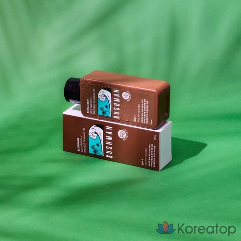 Бронзовое масло для загара Bushman Sea Friendly SPF7, 190 мл