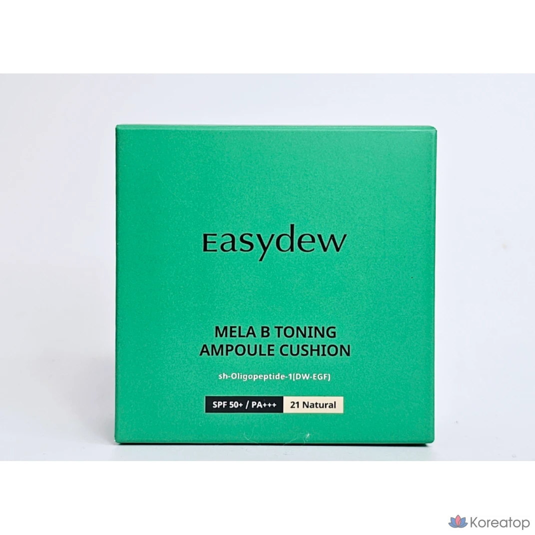 Увлажняющая ампула-подушечка Easydew Mela B для тонизирования и осветления кожи, отбеливающая подушечка № 21 натуральный, 1 шт., № 23 бежевый