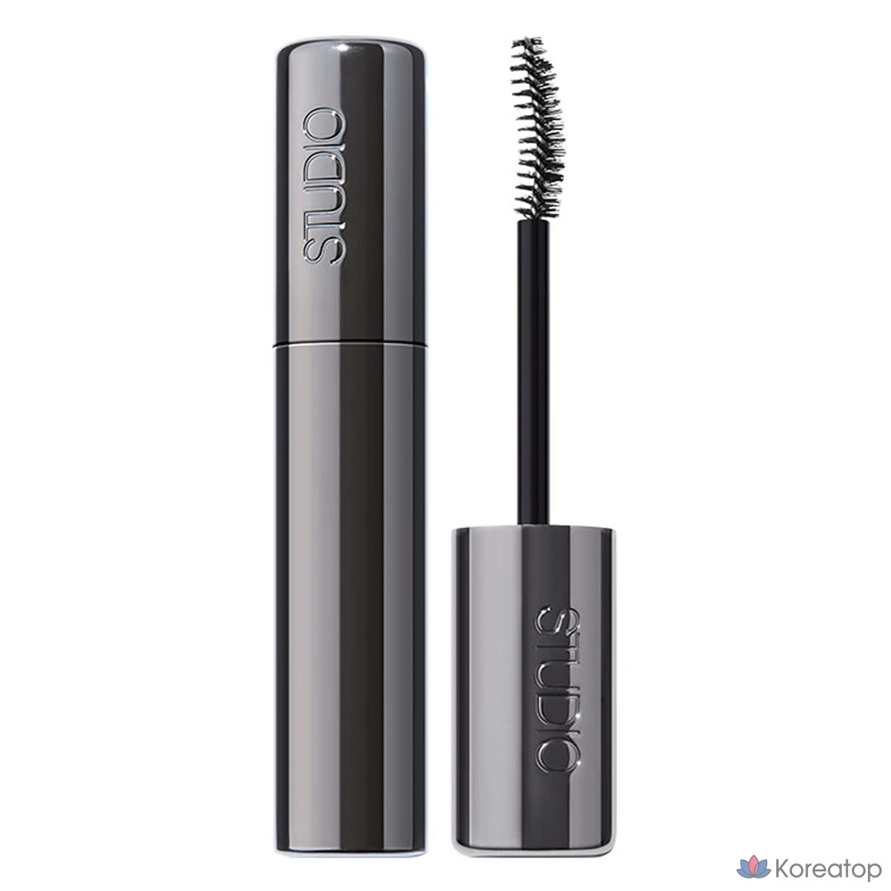 Тушь для ресниц The Saem Studio Double Fit Mascara 9 г, 01, для подкручивания длинных ресниц, 1 шт.