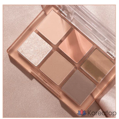 Палитра теней Merge New Mood Fit Shadow Palette NM1 Dry Softening