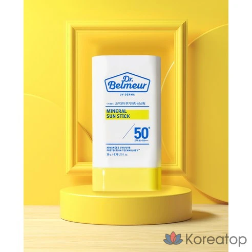 Солнцезащитный стик Dr. Belmer UV Derma Mineral SPF50+ PA+++